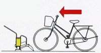 入庫の自転車